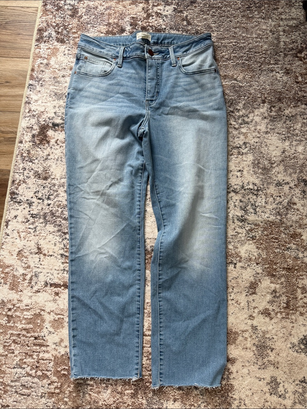 M Jeans Everflex by Maurices Slim Straight Ankle Jeans